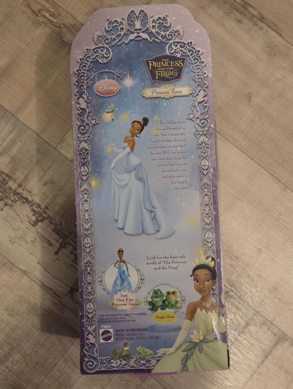 Disney Princess Tiana Light Blue and Blue Gown Doll - Picture 2 of 2